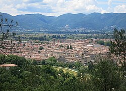 Rieti da Colle San Mauro - Centro storico, 2 (mid)